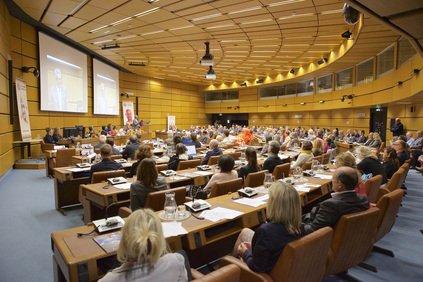 Yoga - a Path to Non Violence and World Peace Conference in Vienna 2015